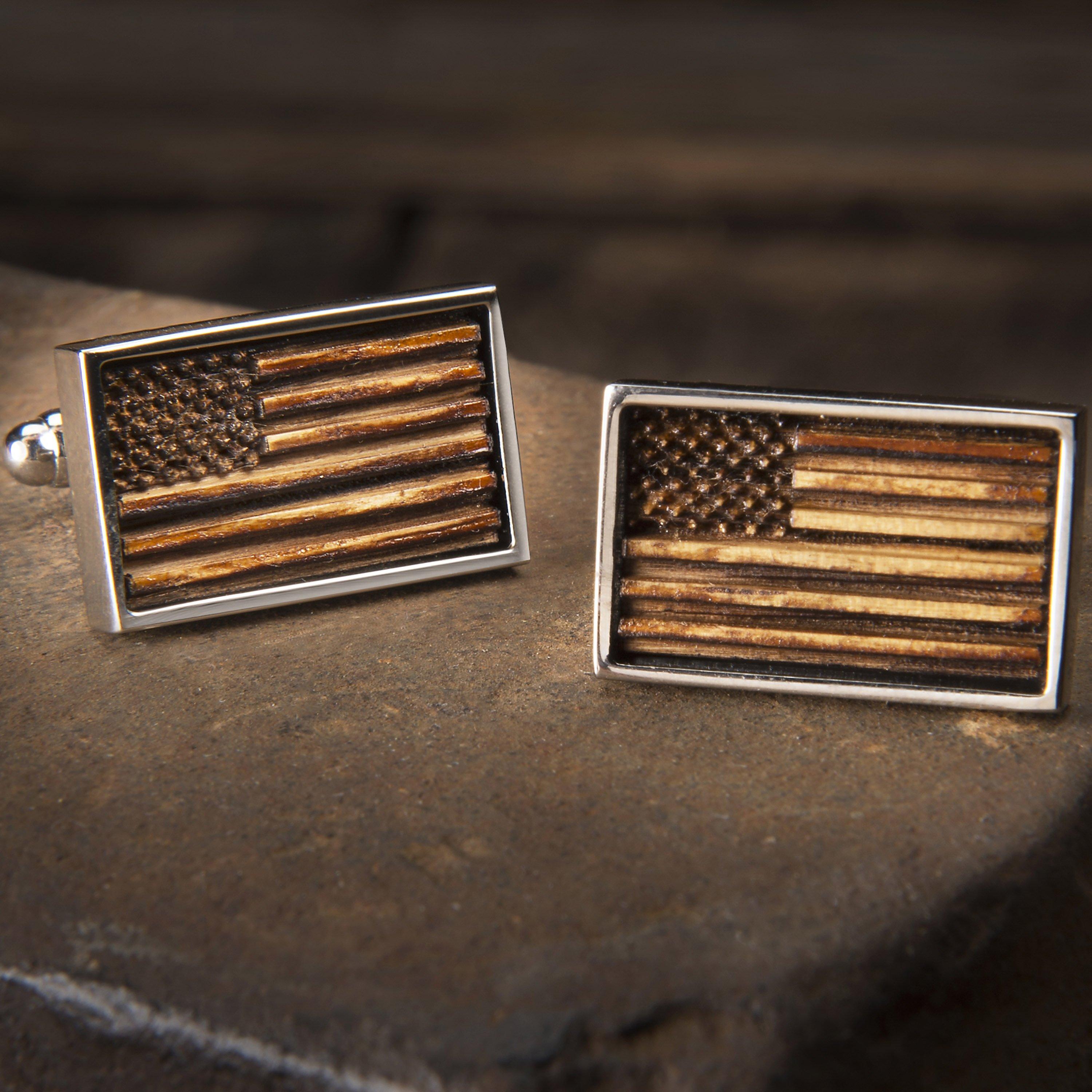 VINTAGE AMERICAN FLAG CUFFLINKS MANUFACTURERS DIRECT PRICES !!!